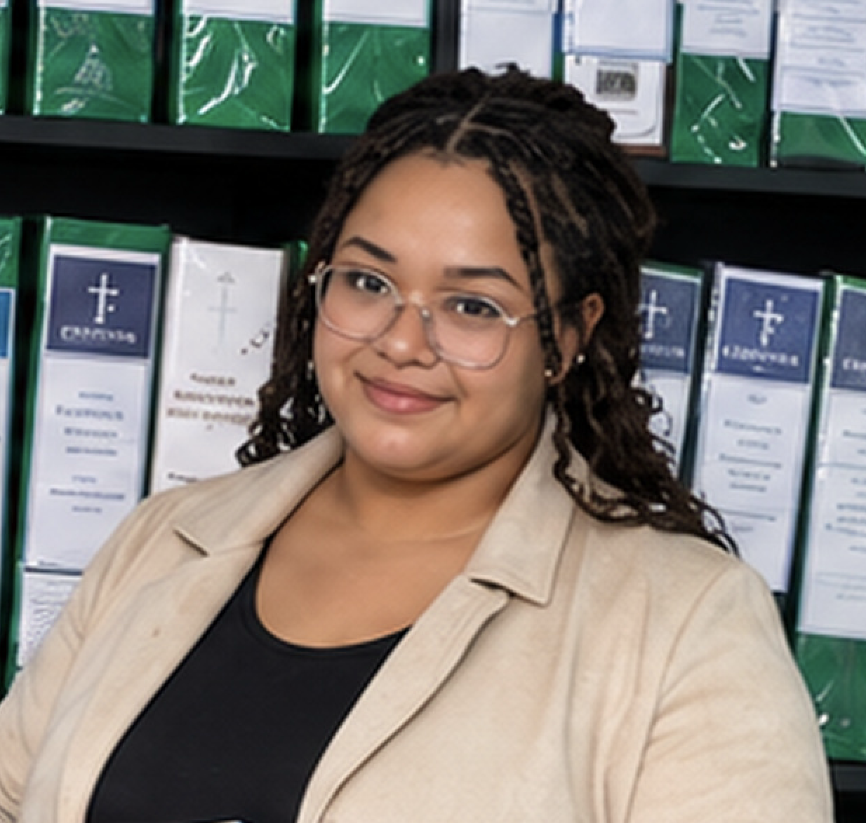 Cielo Sashenka Montufar Campos, Asistente administrativa